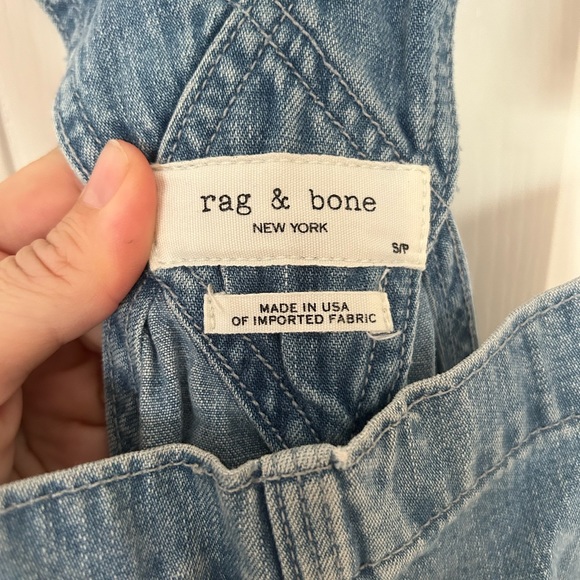 Like new Rag & Bone short overalls, size small. - Picture 1 of 4